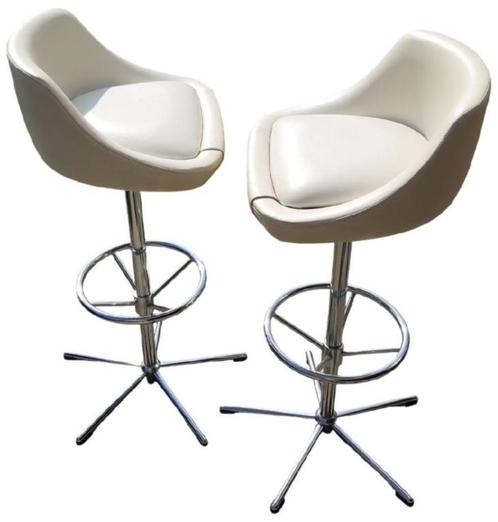 Zeldzame Venus Design Barstoelen–Bôrje Johanson (Jaren '60), Huis en Inrichting, Overige Huis en Inrichting, Gebruikt, Ophalen