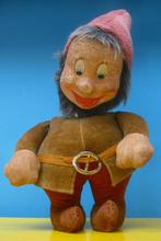 Kabouter Happy - Disney 1940. Vintage stof harde vulling, Verzamelen, Gebruikt, Ophalen of Verzenden, Knuffel, Overige figuren