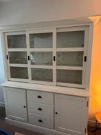 Witte buffetkast, Huis en Inrichting, Ophalen, 150 tot 200 cm, Zo goed als nieuw, 150 tot 200 cm
