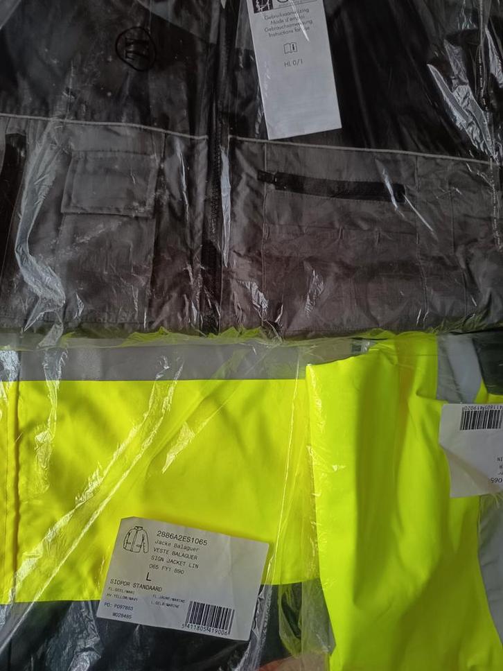 3 de Mes 😃 BLOUSONS 🧥 SIOEN, VESTES FLUO L ou M, JAUNE VIF, Fietsen en Brommers, Fietsaccessoires | Fietskleding, Nieuw, Dames