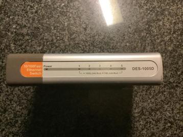 D-Link DES-1005D 100Mbps 5 ports Ethernet switch beschikbaar voor biedingen