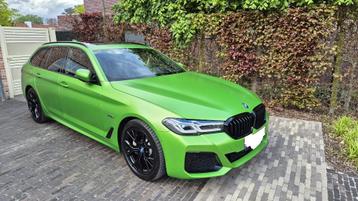 BMW 530e Touring M Sportpakket, Autos, Cuir, 215 kW, Euro 6, Entreprise