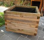 Solide houten plantenbak, Tuin en Terras, Ophalen, Zo goed als nieuw