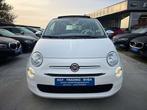 Fiat 500C 1.2i 70PK CABRIO PARKEERSENSOREN AIRCO BLUETOOTH, Auto's, 4 zetels, 50 kW, Cabriolet, Wit