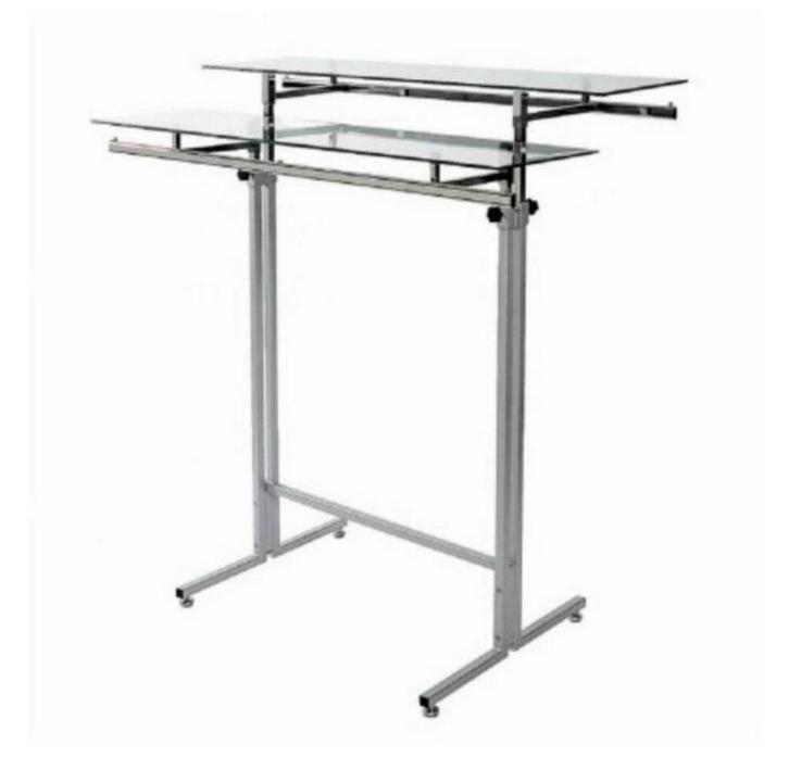 Professioneel kledingrek dubbel zonder legborden., Kleding | Dames, Kledingrekken, Zo goed als nieuw, Ophalen