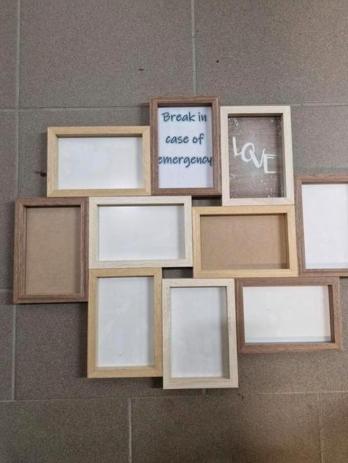 KADER NIEUW VOOR 10 FOTO'S standaardmaat, Audio, Tv en Foto, Fotografie | Fotolijsten, Nieuw, Ophalen of Verzenden