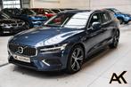 Volvo V60 2.0 T6 AWD PHEV R-Design - LEDER / NAVI / TREKHAAK, Autos, Volvo, Cuir, Achat, Euro 6, Entreprise