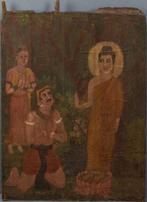 Culte de Bouddha Ecole Indienne 19ème Siècle, Antiquités & Art, Antiquités | Objets religieux, Enlèvement ou Envoi