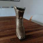 Vintage messing laars – decoratie, vaas of deurstopper, Antiek en Kunst, Antiek | Tin, Ophalen