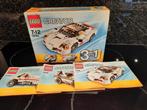 Lego Creator 31006 ( 3 in 1 ) witte racewagen Compleet,, Kinderen en Baby's, Ophalen of Verzenden, Zo goed als nieuw, Lego
