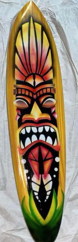 Planche de surf Tiki 50 cm en bois d albesia  beschikbaar voor biedingen