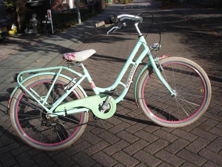Meisjesfiets Oxford Fiore alu 24inch 7speed, Vélos & Vélomoteurs, Vélos | Filles, Utilisé, 24 pouces, Frein à main, Vitesses, Enlèvement