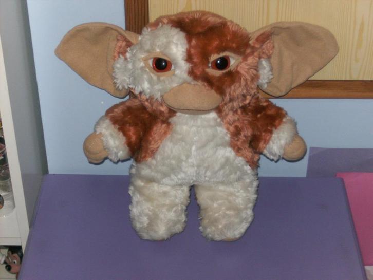 Mooie vintage knuffel: gremlins. (38 cm), Verzamelen, Film en Tv, Gebruikt, Film, Actiefiguur of Pop, Ophalen of Verzenden