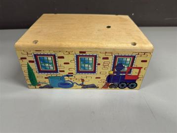 Train Shed Wooden Train Track [ Fits Brio Thomas TJunction ], Enlèvement ou Envoi, Comme neuf