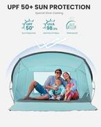 Strandtent voor 3 a 4 personen SNELLE GRATIS LEVERING, Caravans en Kamperen, Tenten, Verzenden, Tot en met 4