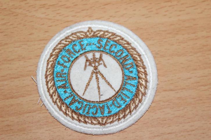 ABL-patch "2 Wing - Tactical Air Force - Second Allied", Verzamelen, Militaria | Algemeen, Luchtmacht, Embleem of Badge, Verzenden