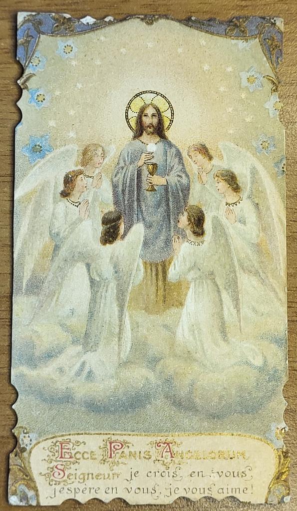 EPAS - La Communiante ( Camille Céréssia 1928), Collections, Images pieuses & Faire-part, Image pieuse, Enlèvement ou Envoi