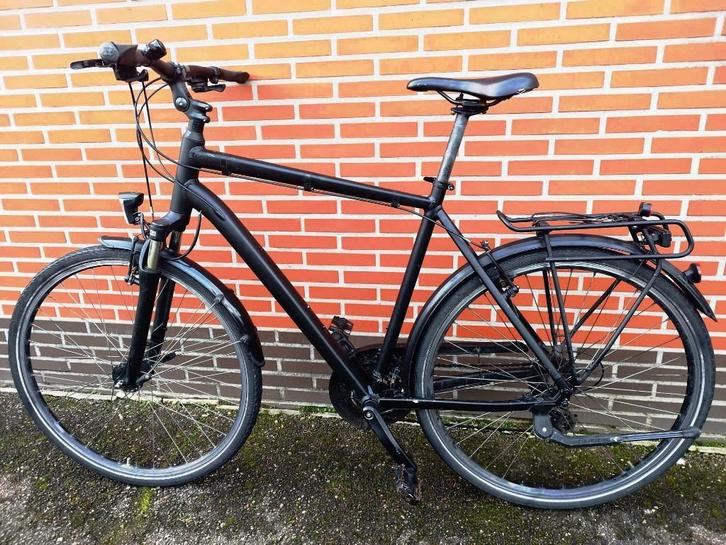 Fiets Cube Touring Hybride - Maat L - Met Onderhoud!, Vélos & Vélomoteurs, Vélos | VTT & Mountainbikes, Utilisé, Hommes, Enlèvement