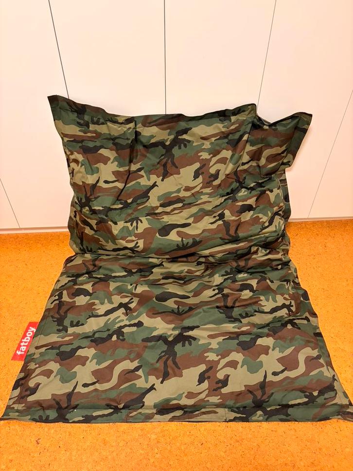 Originele Fatboy-zitzak(Camouflage) — nieuwstaat, Huis en Inrichting, Zitzakken, Zitzak, Ophalen