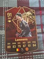 Voetbalkaartje (35cmx23cm) - Senne Lammens / Man U, Enlèvement, Comme neuf, Image