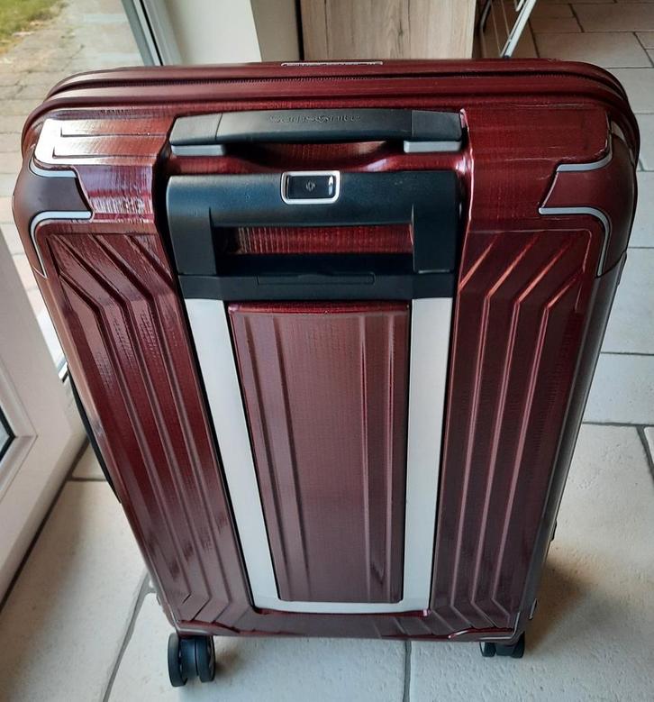 NOOIT GEBRUIKT Samsonite Lite-Box spinner 55/20, Handtassen en Accessoires, Koffers, Zo goed als nieuw, Slot, Ophalen