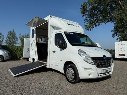RENAULT MASTER TVW 2015 PAARDENWAGEN 105.000KM / MARGE WAGEN, Dieren en Toebehoren, Paarden en Pony's | Trailers en Aanhangwagens