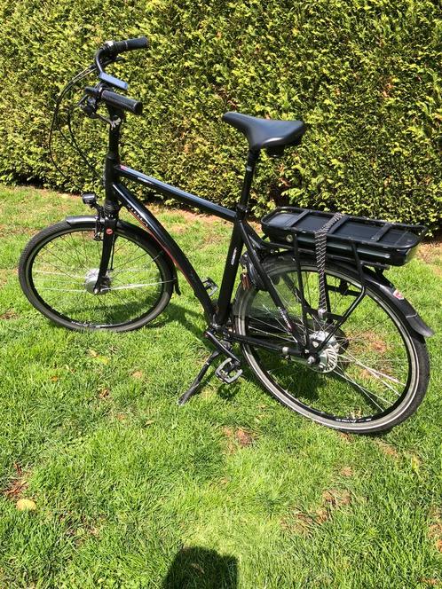 Electrische Stella herenfiets, Fietsen en Brommers, Elektrische fietsen, Gebruikt, Overige merken, 59 cm of meer, Ophalen