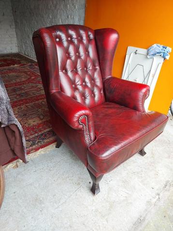 Chesterfield stijl fauteuil