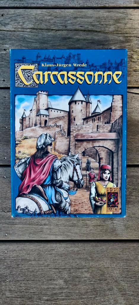 Caracassonne + De rivier 2, Weer een spel van nonkel Marcel., Hobby en Vrije tijd, Gezelschapsspellen | Bordspellen, Zo goed als nieuw