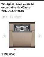 Lave-vaisselle intégrable WHIRLPOOL XXL NEUF SCELLÉ, Electroménager, Enlèvement, Neuf