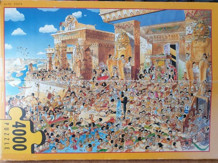 Zeldzame puzzel 4000st heye, Hobby en Vrije tijd, Denksport en Puzzels, Zo goed als nieuw, Legpuzzel, Meer dan 1500 stukjes, Ophalen