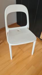 2 chaises blanches Ikea, Chaise(s), Utilisé, Enlèvement ou Envoi
