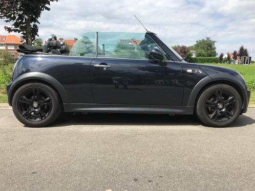 Mini Cooper S Cabriolet volledig lederen 1Prop Volleder 1Eig, Auto's, Mini, Particulier, Cooper, ABS, Airbags, Airconditioning