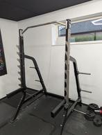 Squat Rack barbarian Line, Ophalen, Gebruikt, Benen, Fitnessbank