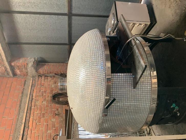 Pizza oven Davicini 10 pizza's 33 cm gas en hout!, Zakelijke goederen, Horeca | Keukenapparatuur, Ophalen of Verzenden