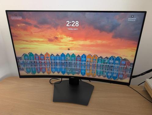 Dell S3220DGF 31.5" Curved Gaming Monitor, Computers en Software, Monitoren, Gebruikt, 101 t/m 150 Hz, DisplayPort, HDMI, Gaming