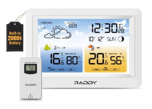 station météo, TV, Hi-fi & Vidéo, Stations météorologiques & Baromètres, Neuf, Station météo, Enlèvement ou Envoi