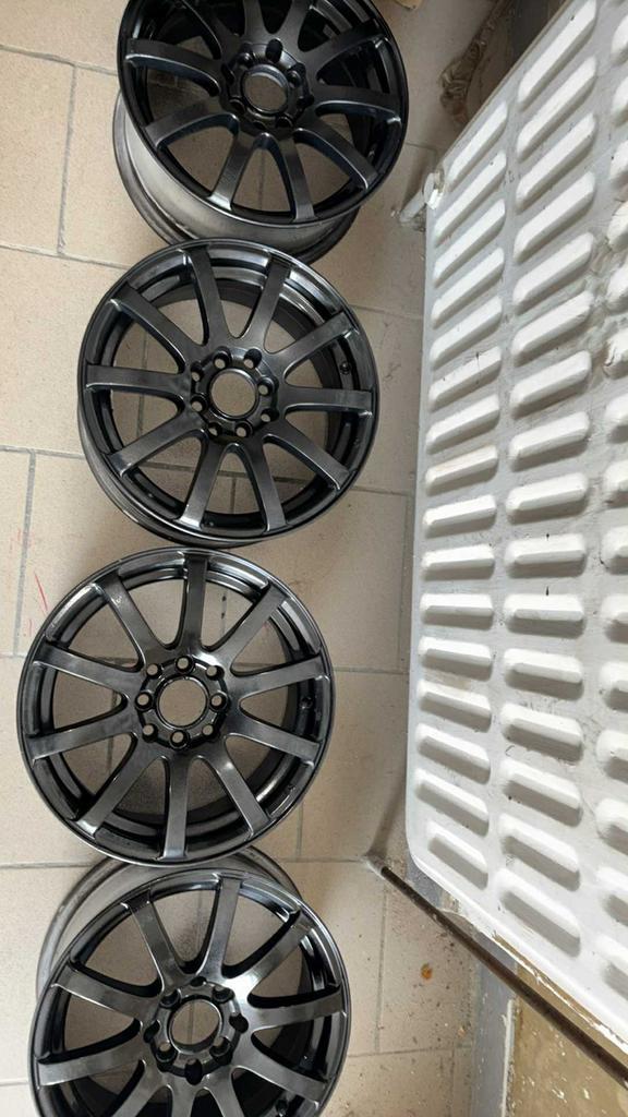 JANTES BELINI 15”–MULTI-TROUS (4x100 / 4x114)–COMME NEUVES, Auto diversen, Wieldoppen, Zo goed als nieuw, Ophalen of Verzenden