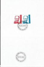 2002 Verzorgde afstempeling op blad 130 x 260 mm (zie scans), Postzegels en Munten, Met stempel, Ophalen of Verzenden, Gestempeld