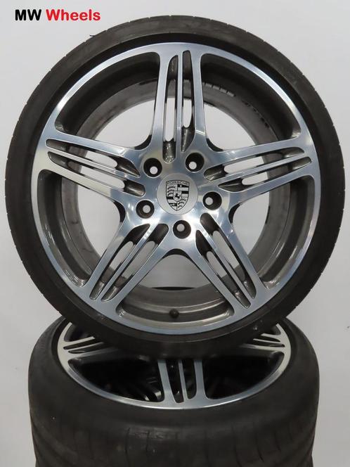Originele Porsche 19 inch velgen 911 997 Turbo zomerbanden, Auto-onderdelen, Banden en Velgen, Banden en Velgen, Zomerbanden, 19 inch