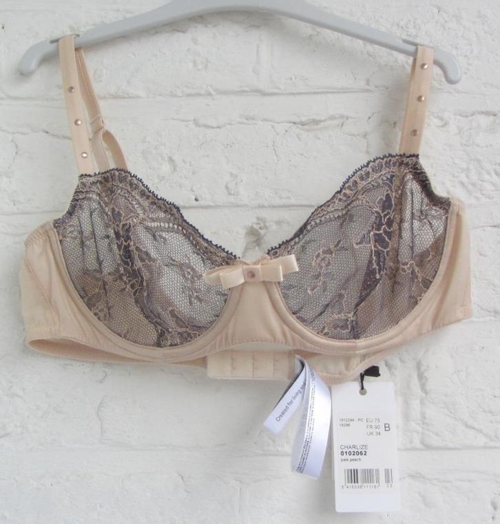 BH Marie-Jo - Maat EU 75 B - Nieuw met labels !, Kleding | Dames, Ondergoed en Lingerie, BH, Beige, Ophalen of Verzenden