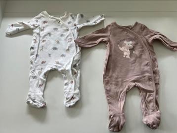 Newborn pyama’s maat 56 beschikbaar voor biedingen