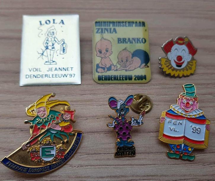 PINS "CARNAVAL", Verzamelen, Speldjes, Pins en Buttons, Gebruikt, Speldje of Pin, Overige onderwerpen, Ophalen of Verzenden