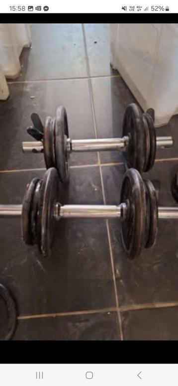 Pack Haltères 20 kgs beschikbaar voor biedingen