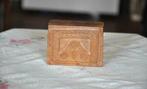 boite a timbre en cuir, Antiquités & Art, Enlèvement ou Envoi