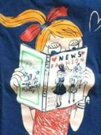 Leuke Filou & Friends t-shirt in maat 110 - 5J, Kinderen en Baby's, Kinderkleding | Maat 110, Meisje, Gebruikt, Ophalen of Verzenden