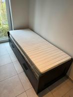 Bedbank met 2 lades IKEA, Huis en Inrichting, Slaapkamer | Bedden, 160 cm, Ophalen of Verzenden, Zo goed als nieuw, Hout