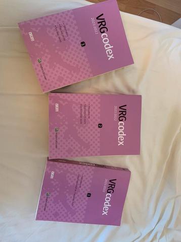 3 delige VRG codex, Boeken, Ophalen of Verzenden, Zo goed als nieuw