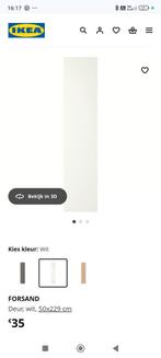 Ikea Pax Forsand deur - 50x229, Huis en Inrichting, Ophalen, Zo goed als nieuw