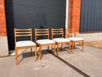 Vintage/retro design stoelen, Ophalen, Zo goed als nieuw
